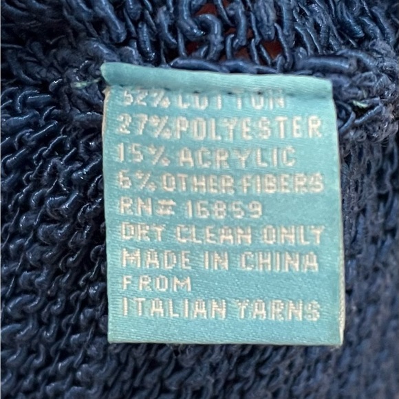 J. McLaughlin Knit Blue Sweater - Picture 4 of 4